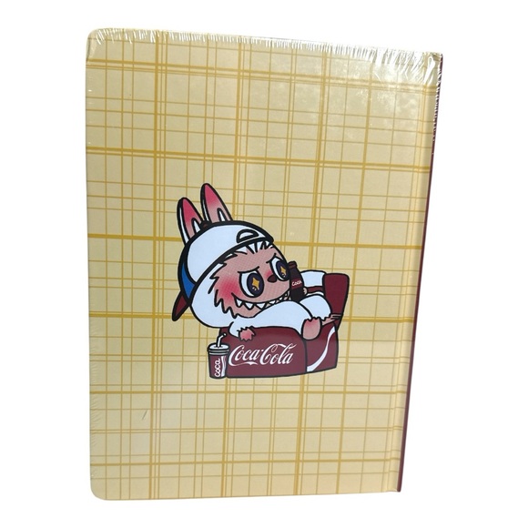 Labubu The Monsters Coca Cola Hardcover 8x6 Notebook - Picture 6 of 7